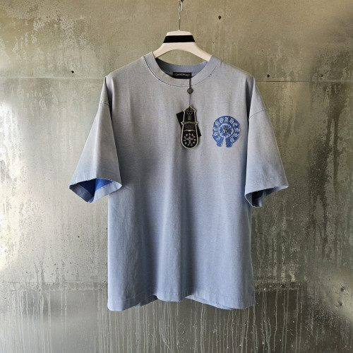 💕 크* 피그먼트 파스텔블루 티셔츠