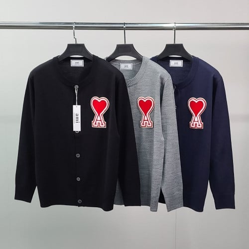 💕 아* 빅하트패치 라운드 가디건