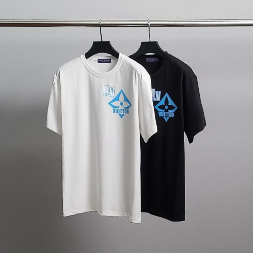 💕 루* 블루로고 코튼 반팔티