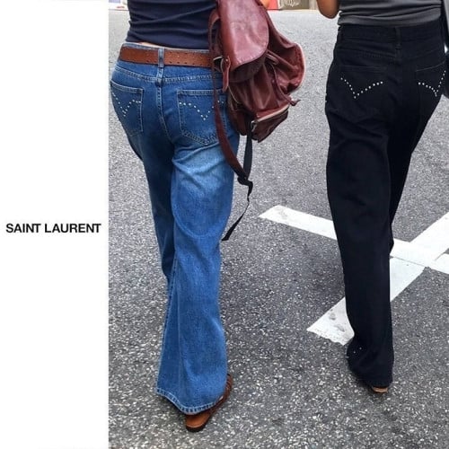 💕 생** 스터드 데님팬츠