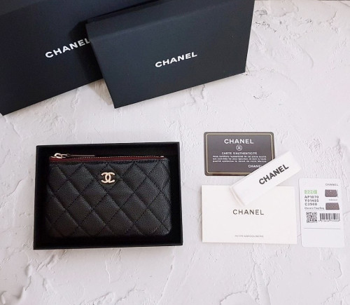 💕 샤* 고급 박스 캐비어 미니클러치 금장