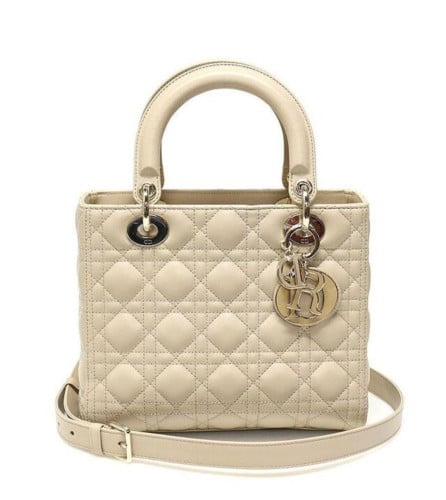 💕 디* M05650CEAM39U 베이지 까나쥬 램스킨 레이디 미듐 2WAY