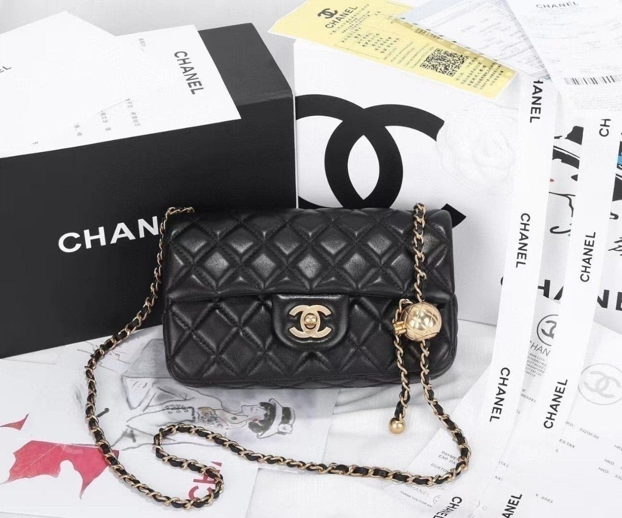 💕 샤* 골드볼 크로스