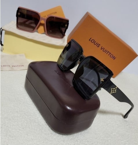 💕 루* 플라워에지 스퀘어 선글라스 (블랙)