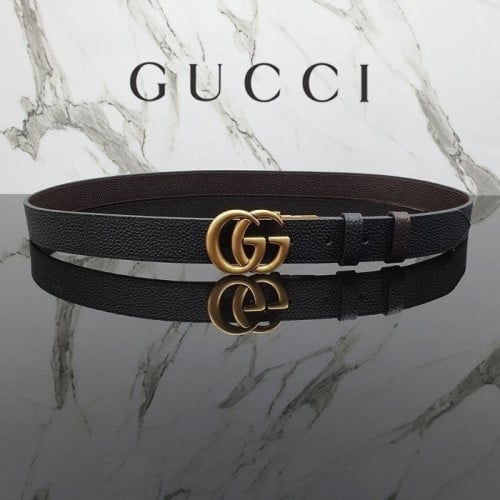 💕 ️구* 더블 G 버클 리버서블 벨트 ⚓846