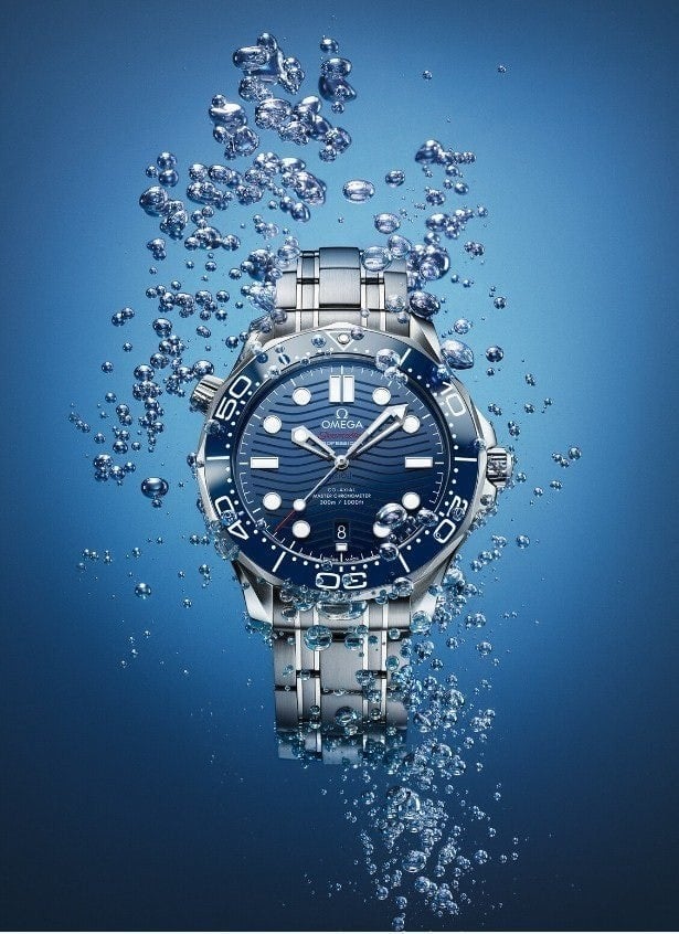 💕 오** 코액시얼 씨마스터 다이버300M 블루