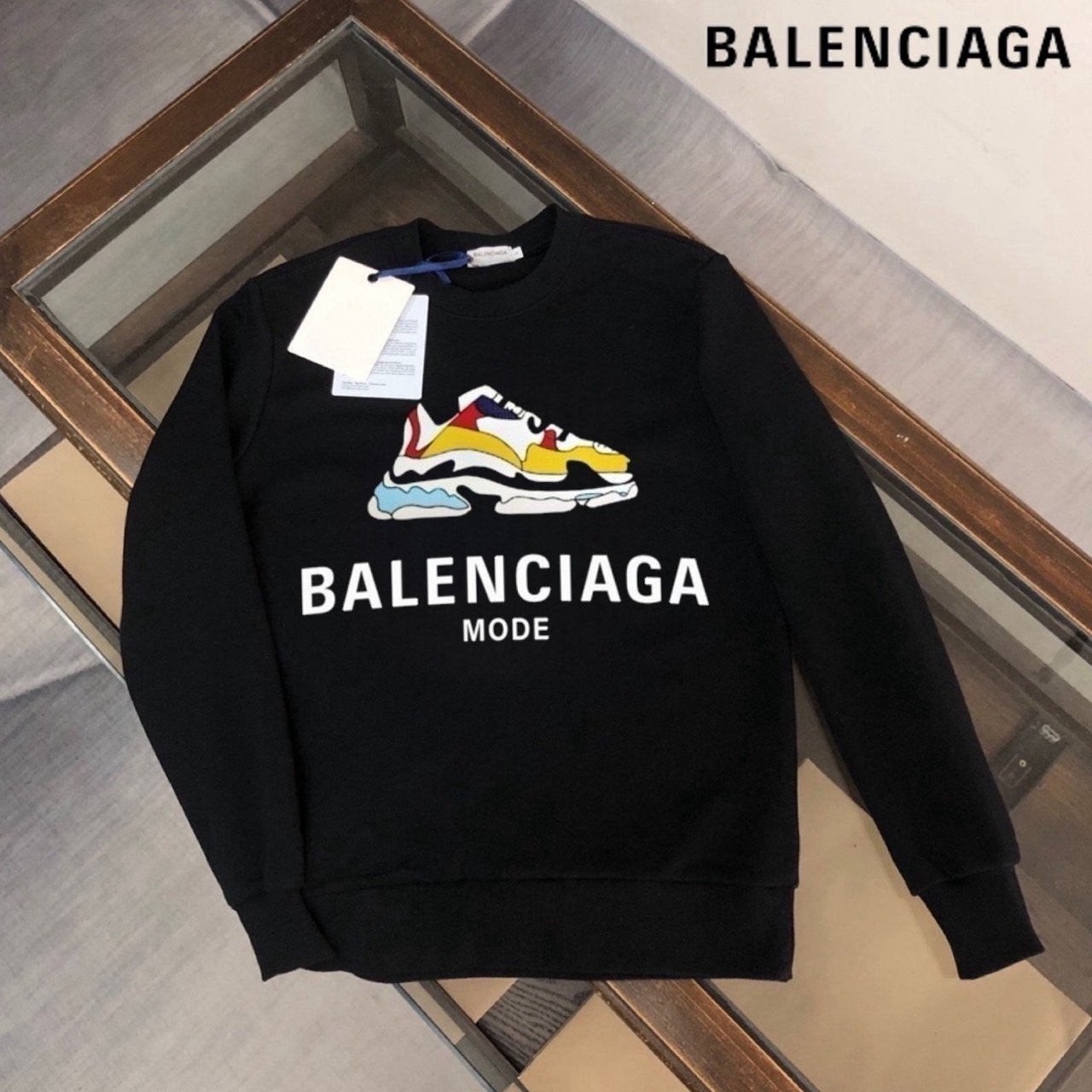 💕 발**** 트리플S 로고 맨투맨