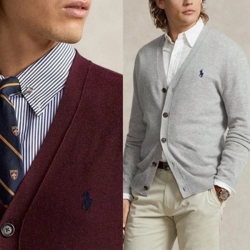 💕 폴* 랄프로렌 비스코스 브이넥 가디건