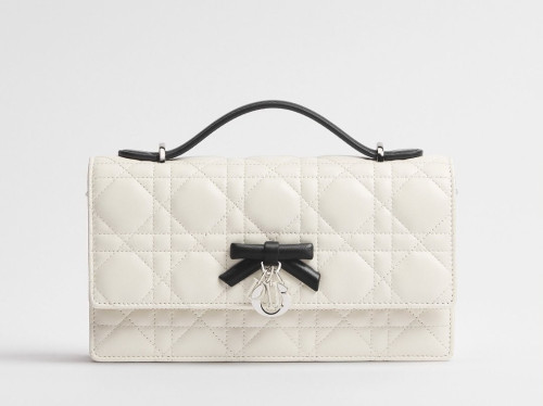 💕 디* 마이 디* 백 미니 투 톤 라떼 & 블랙 까나쥬 램스킨 ❤풀박스❤️