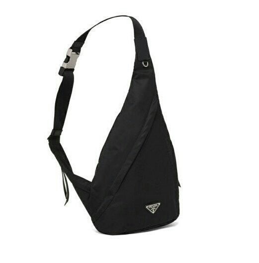 💕 프** 리나일론 및 가죽 백팩ㅡ 블랙