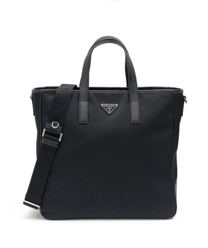 💕 프** 공용 트라이앵글 로고 리나일론 토트백 블랙 2VG 064 VXOO2DMH F0002