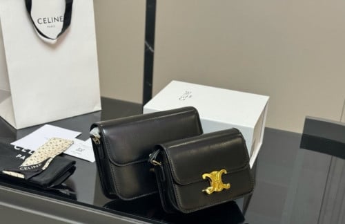 💕 셀** 트리오페 숄더（블랙）