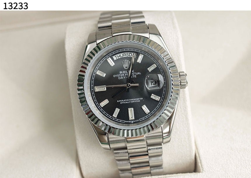 #로렉스 [Rolex] 데이데이트 브라이트 블랙 신상입고💢 #시계 #13233