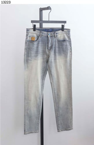 #루이비통 [Louis Vuitton] 남성 블루 버튼 연청 데님 신상입고💢 #하의 #팬츠 #13223