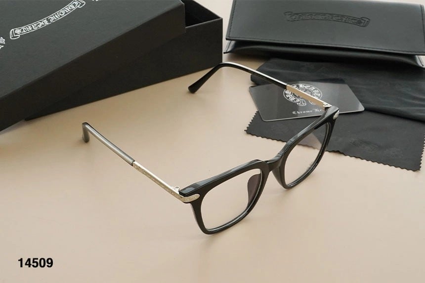 🔆 [Chrome Herts] 크롬하츠 남여공용 아세테이트 실버장식 안경테 🔆