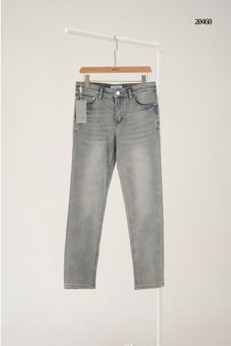 🔆 [LOEWE] 로에베 레드 탭 멀티컬러 아나그램 자수 포켓 워싱 데님 팬츠 🔆