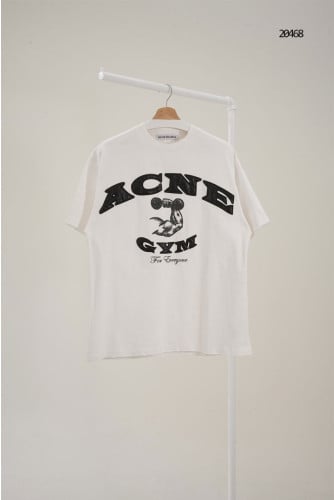 🔆 [Acne Studios] 아크네 스튜디오 아치 로고 패치 그래픽 반팔 티셔츠 🔆