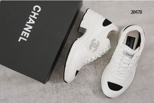 🔆 [CHANEL] 샤넬 25K 믹스드파이버 스니커즈 화이트 🔆