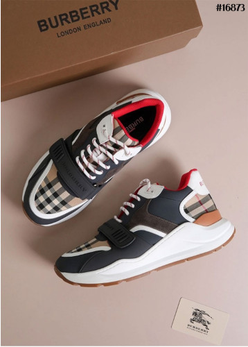 🔆 [BURBERRY] 버버리 클래식 체크 밸크로 스니커즈 🔆