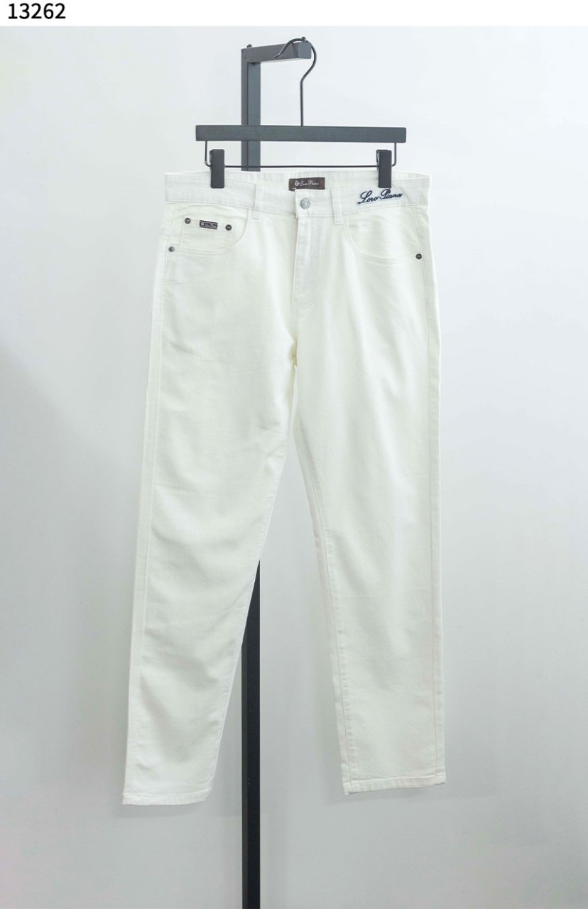 #로로피아나 [LOLO PIANA] 남성 화이트 데님팬츠 신상입고💢 #하의 #팬츠 #13262