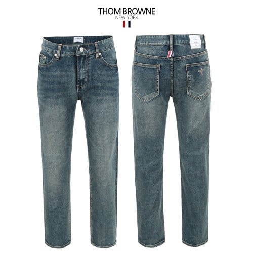 💕 톰* 더티틴 데님 슬림핏 팬츠