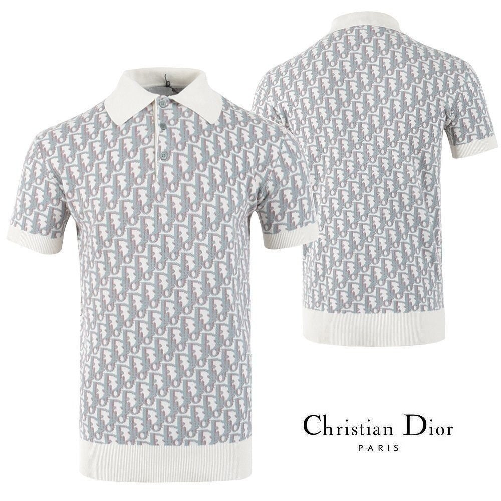 💕 디* 전판 로고 카라 T