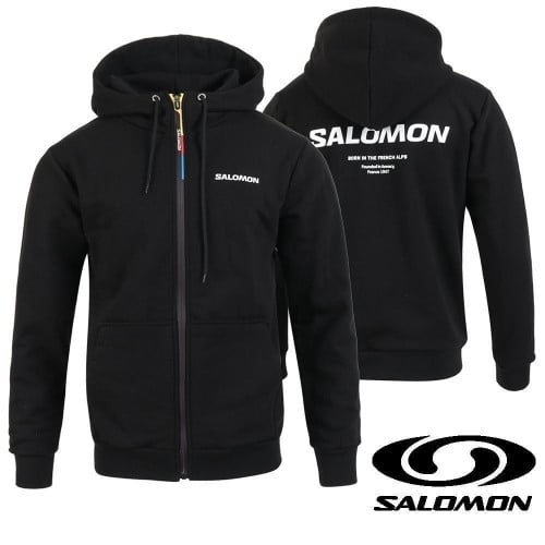 💕 살** 로고 나염 후드 집업