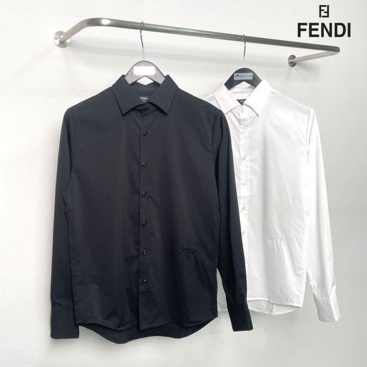 💕 펜* 로마 베이직로고 자수 셔츠