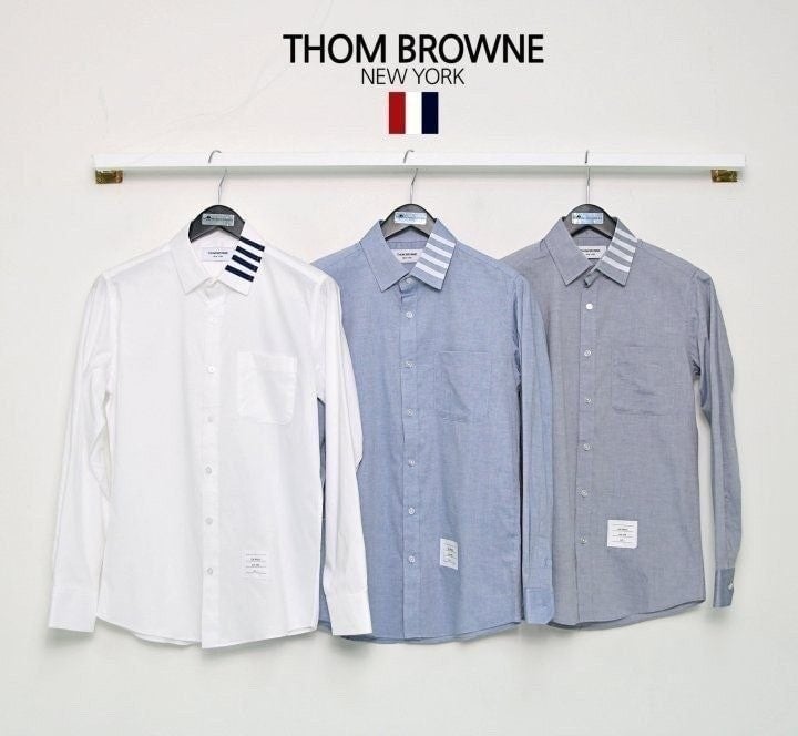 💕 톰* 카라4선 베이직 옥스포드 셔츠