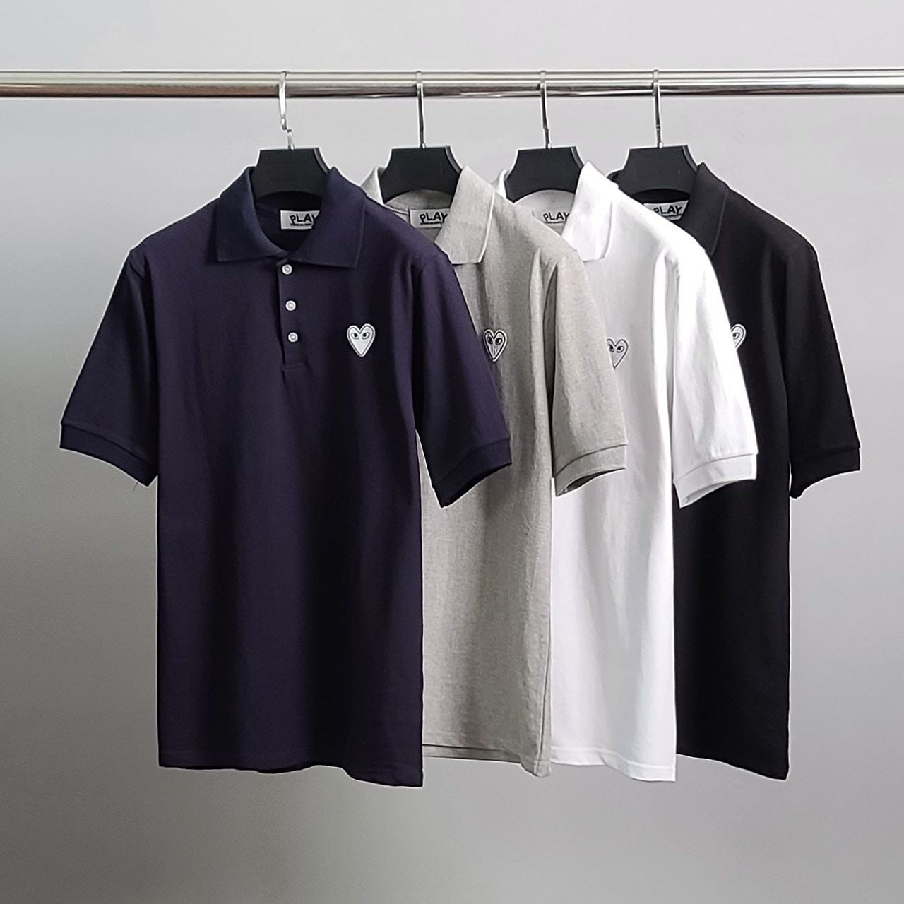 💕 꼼* 화이트와펜 PK 반팔 카라티