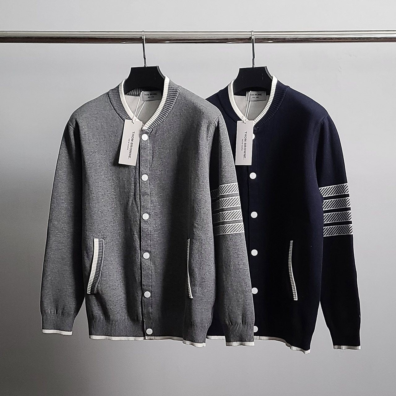 💕 톰* 닷 캐시미어 니트 자켓